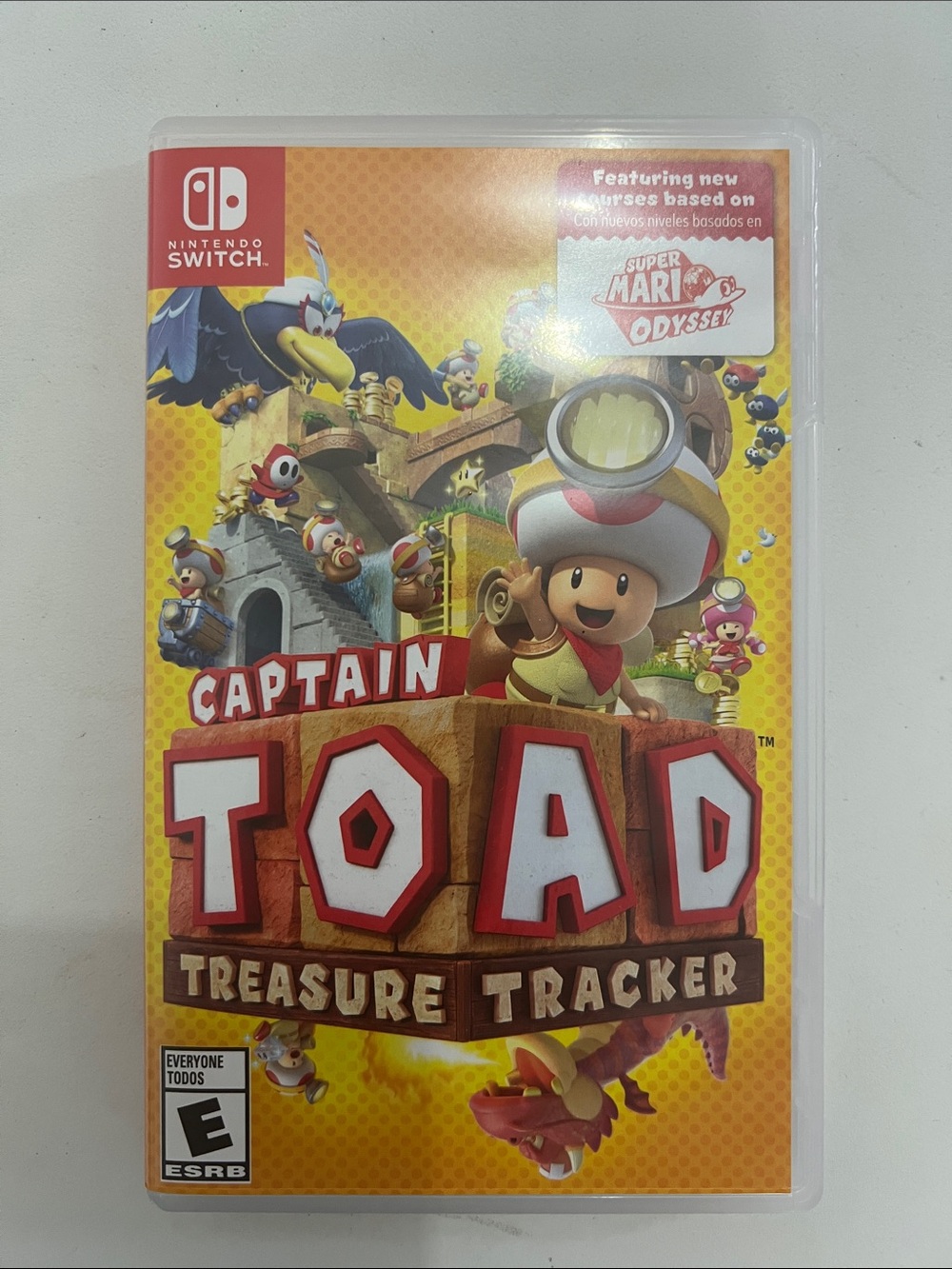 Nintendo Switch - Captain Toad Treasure Tracker (Yellow, Red, White)
